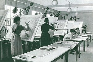 KBB Konstruktionsbüro im Jahr 1950