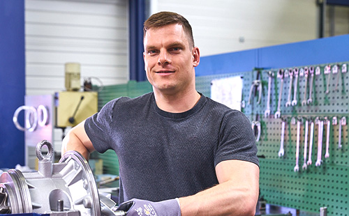 Christoph Kron, Head of Service Department bei KBB